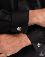 Load image into Gallery viewer, Octagonal Opulence White Cuff Link