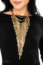 Load image into Gallery viewer, The Suz Gold Zi Necklace 2022