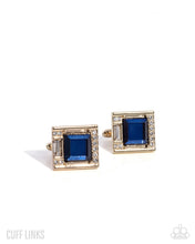 Load image into Gallery viewer, Reasonable Radiance Blue Cuff Links