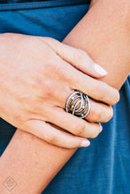 Load image into Gallery viewer, Cosmic Compass Gunmetal Ring