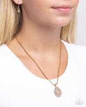 Load image into Gallery viewer, End Zone Elegance Gold Necklace