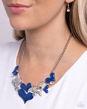 Load image into Gallery viewer, Room In My Heart For More Blue Necklace