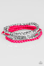Load image into Gallery viewer, Colorfully Chromatic Pink Bracelet