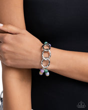 Load image into Gallery viewer, Hammered Haven Green Bracelet