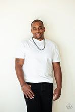 Load image into Gallery viewer, Full Court Black Men’s Necklace