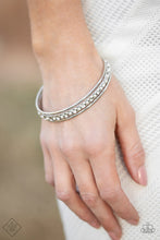 Load image into Gallery viewer, Ballroom Bauble White Bangle