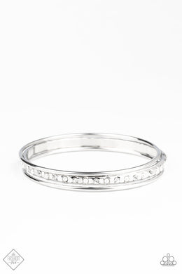 Ballroom Bauble White Bangle