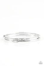 Load image into Gallery viewer, Bright Here, Bright Now White Bangle