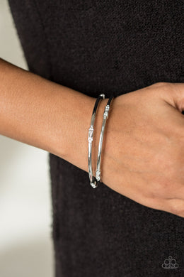 Bright Here, Bright Now White Bangle