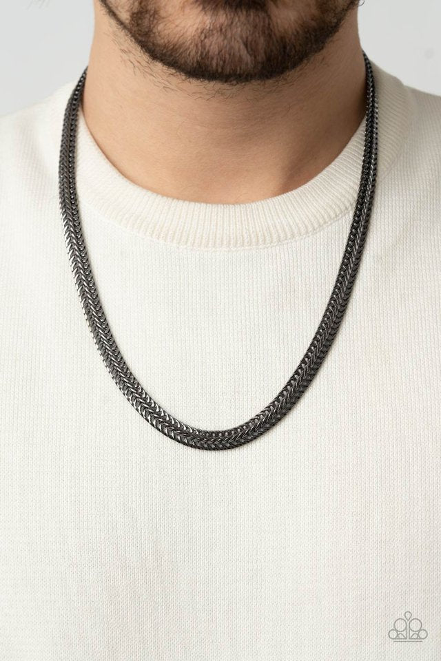 Extra Extraordinary Black Men’s Necklace