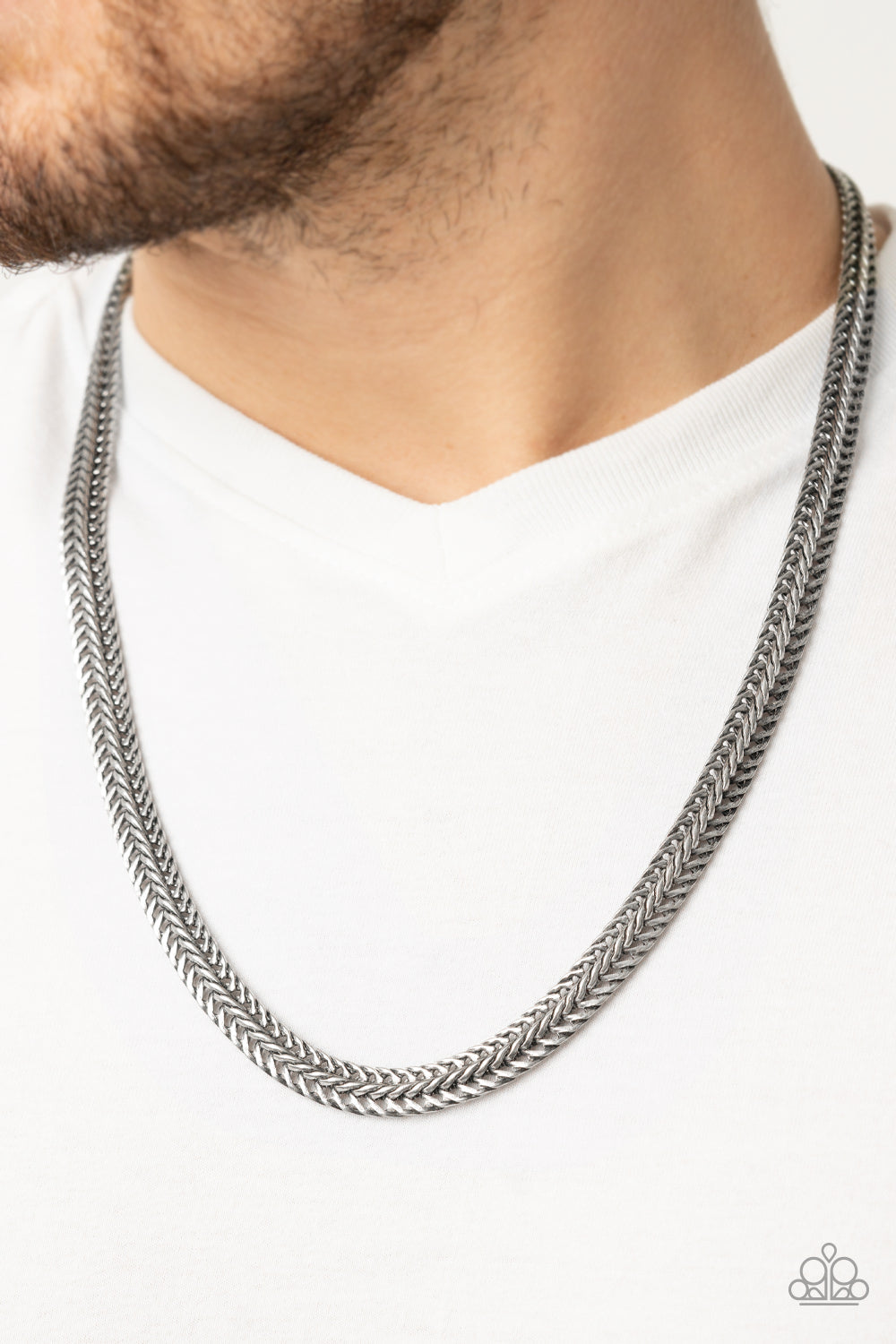 Extra Extraordinary Silver Men’s Necklace