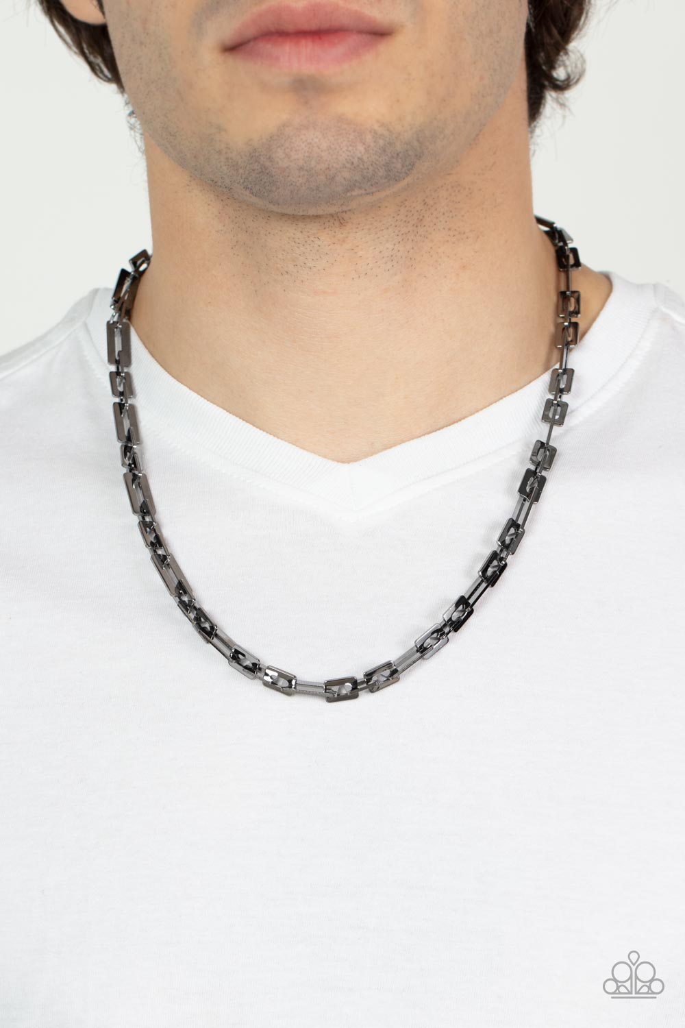 Rocket Zone Black Men’s Necklace