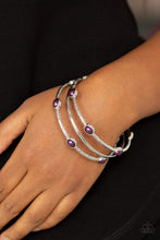 Load image into Gallery viewer, Bangle Belle Purple Bangle
