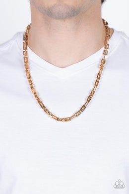 Rocket Zone Gold Men’s Necklace