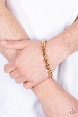 Stratosphere Gear Gold Bracelet