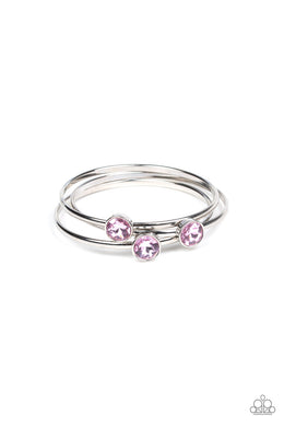 Be All You Can BeDAZZLE Pink Bangle