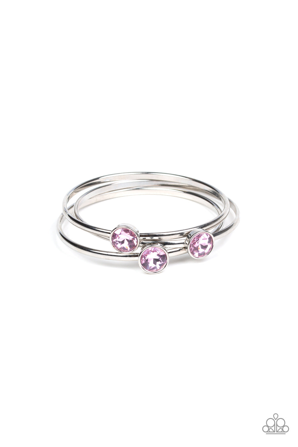 Be All You Can BeDAZZLE Pink Bangle
