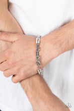 Load image into Gallery viewer, Stratosphere Gear Silver Men’s Bracelet