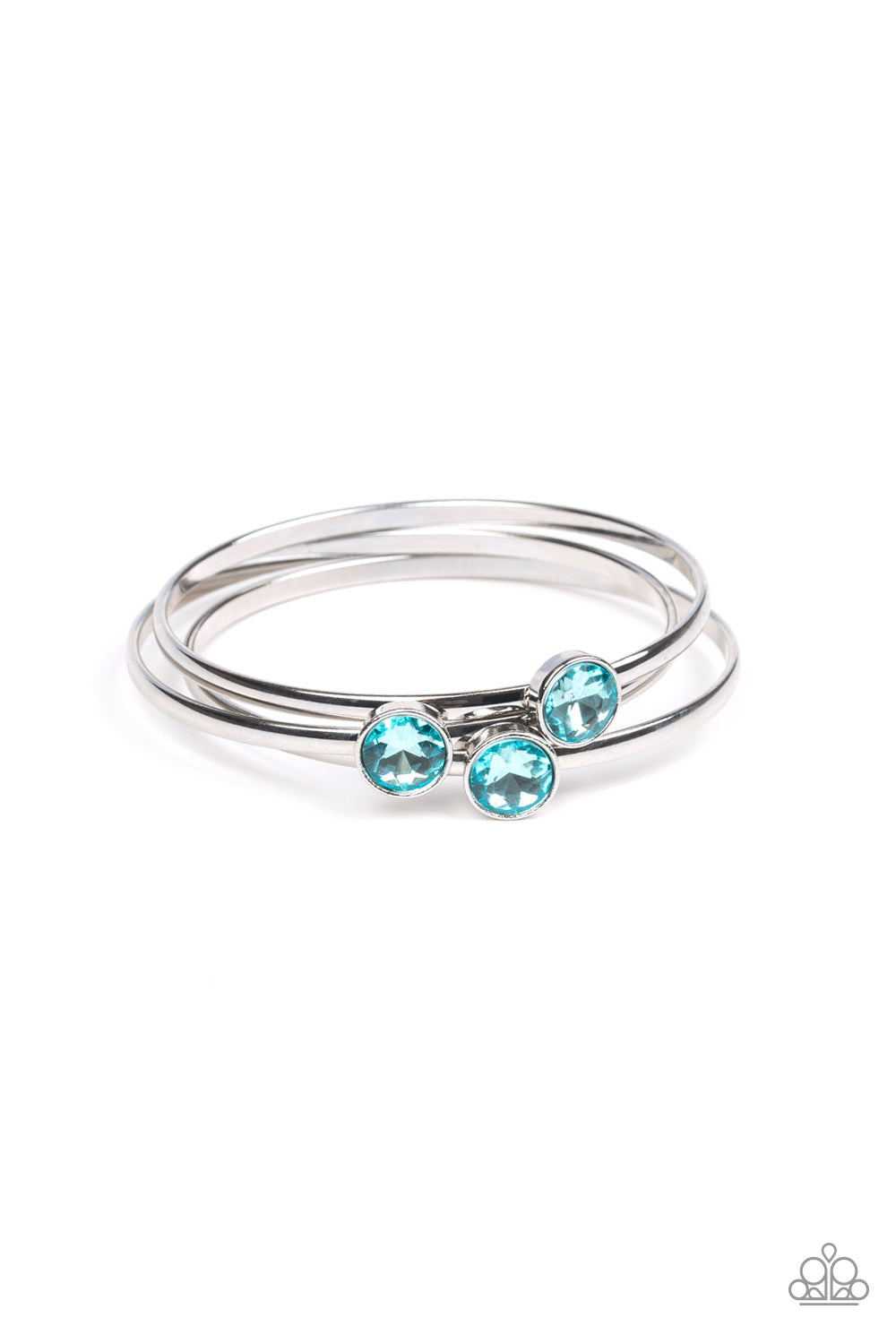 Be All You Can BeDAZZLE Blue Bangle