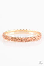 Load image into Gallery viewer, Ballroom Bling Gold Bangle