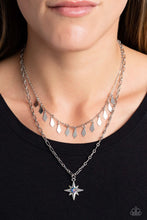 Load image into Gallery viewer, The Second Star to the Light Blue Necklace