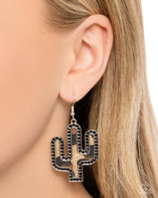 Load image into Gallery viewer, Western Worth Black Earrings