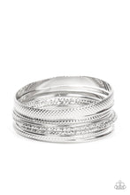 Load image into Gallery viewer, Circlet Circus Silver Bangles