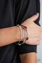 Load image into Gallery viewer, City Slicker Sleek Red Bangles