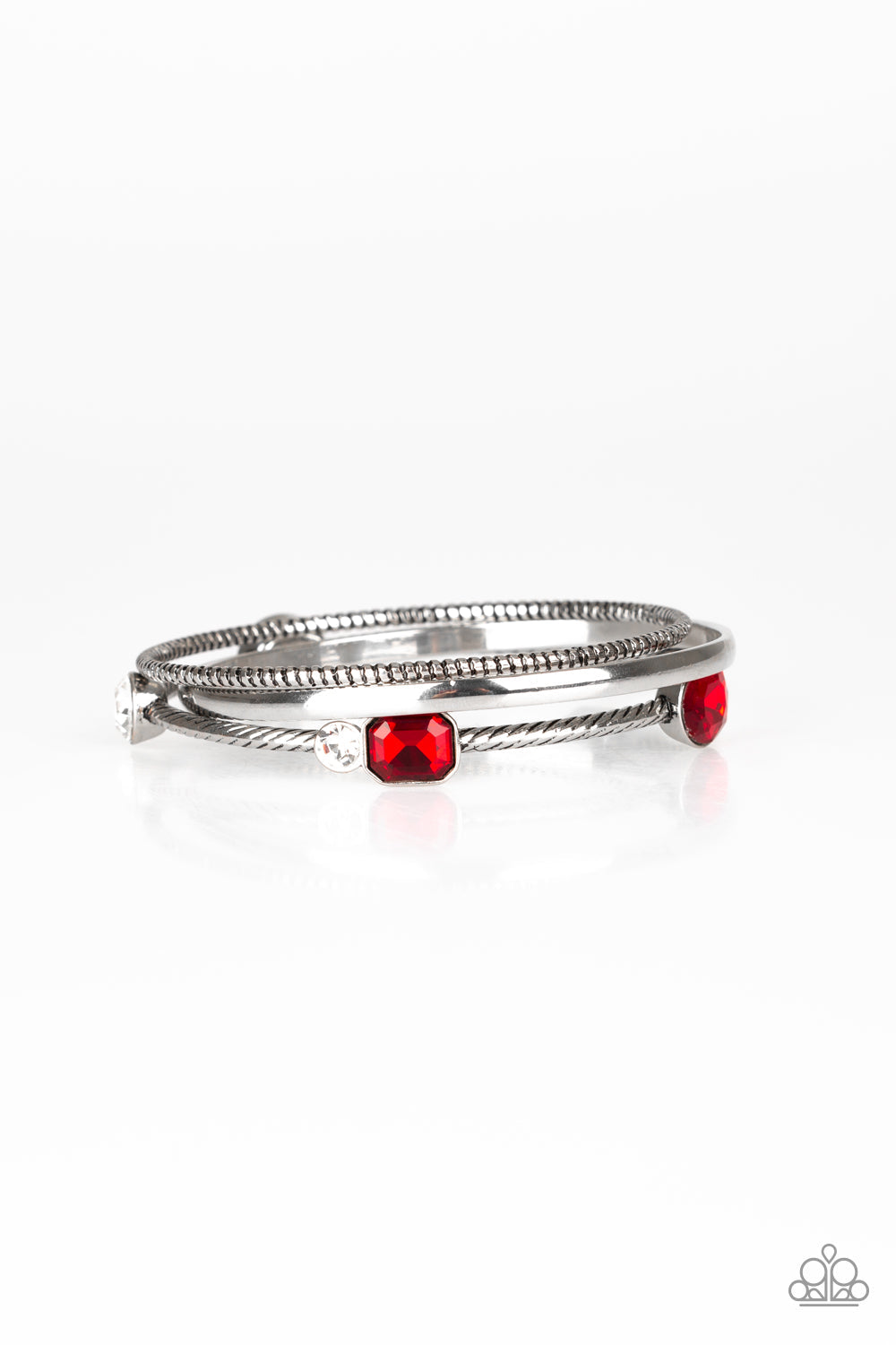 City Slicker Sleek Red Bangles