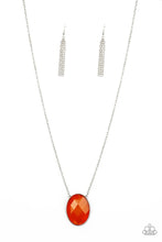 Load image into Gallery viewer, Intensely Illuminated Orange Necklace