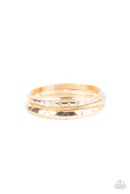 Load image into Gallery viewer, Confidently Curvaceous Gold Bangles
