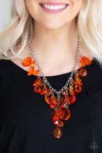 Load image into Gallery viewer, Irresistible Iridescence Orange Necklace