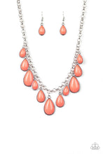 Load image into Gallery viewer, Jaw Dropping Diva Orange Necklace