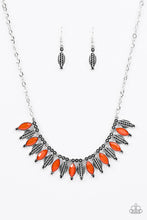 Load image into Gallery viewer, Jungle Jamboree Orange Necklace