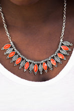 Load image into Gallery viewer, Jungle Jamboree Orange Necklace