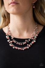 Load image into Gallery viewer, Kindhearted Heart Orange Necklace