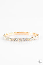Load image into Gallery viewer, Decked Out in Diamonds Gold Bracelet