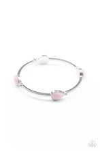 Load image into Gallery viewer, Dewdrops Dancing Pink Bangle