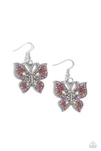 Load image into Gallery viewer, Bejeweled Breeze Pink Earring