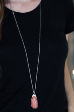 Load image into Gallery viewer, Magically Modern Orange Necklace