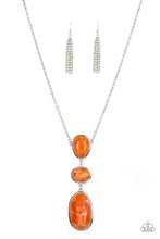 Load image into Gallery viewer, Making an Impact Orange Necklace