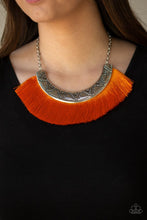 Load image into Gallery viewer, Might and Mane Orange Necklace