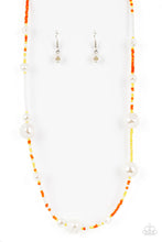 Load image into Gallery viewer, Modern Marina Orange Necklace