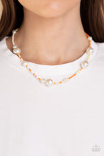 Load image into Gallery viewer, Modern Marina Orange Necklace