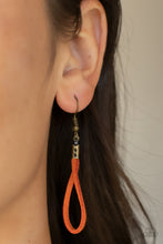 Load image into Gallery viewer, Noticeably Nomad Orange Necklace