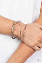 Load image into Gallery viewer, Flawlessly Floral White Bangles