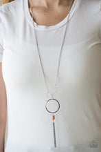 Load image into Gallery viewer, Offshore Odyssey Orange Necklace