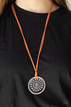 Load image into Gallery viewer, One MANDALA Show Orange Necklace
