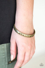 Load image into Gallery viewer, Fox in The Henhouse Brass Bangle