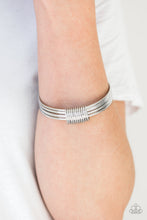Load image into Gallery viewer, Full Revolution Silver Bangle